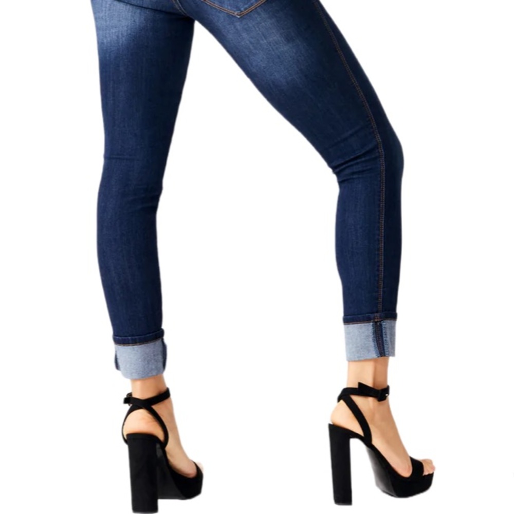 NWT 1822 high rise skinny cuffed jeans - Picture 4 of 9